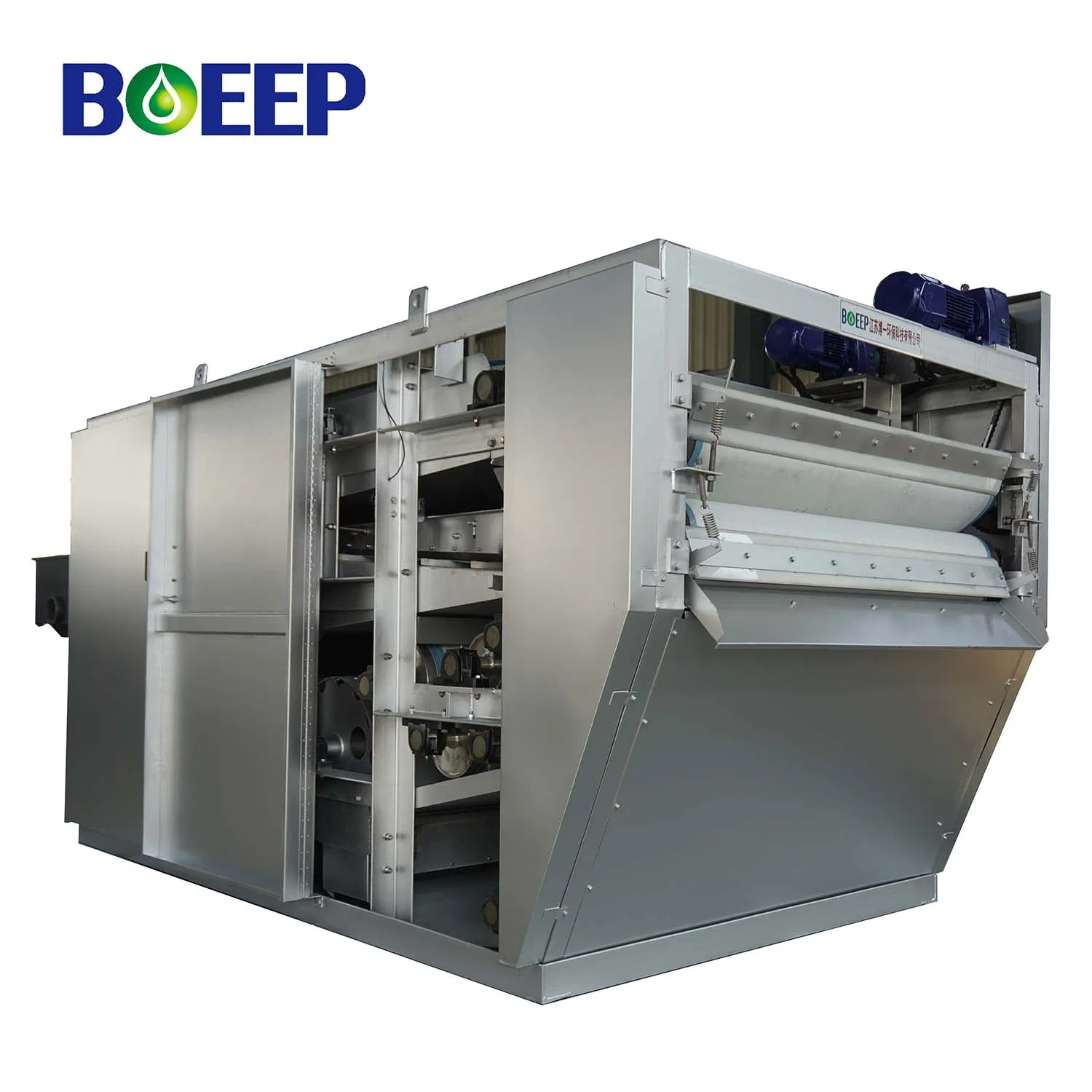 Sludge Dewatering Filter Press Machine and Sewage System