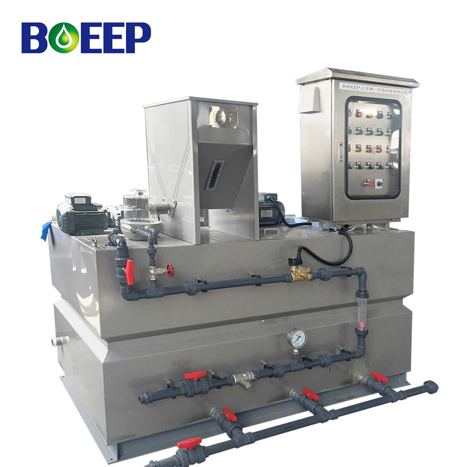 Automatic Flocculation Preparation and Liquid Polymer Dosing System
