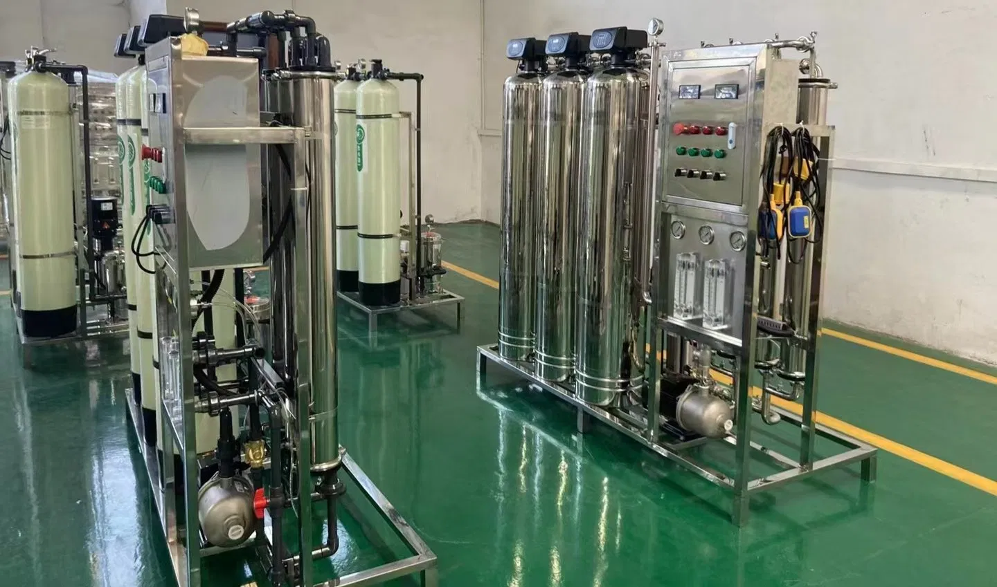 Water Treatment System with Reverse Osmosis 1000L/H RO Water System