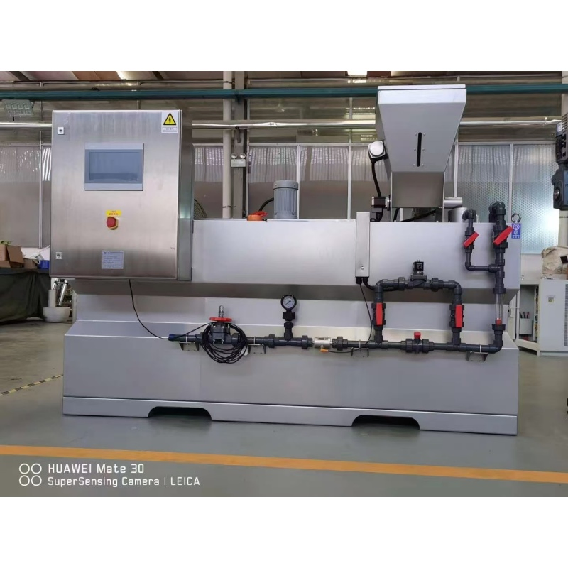 PAM Polymer Dosing System Automatic Chemical Dosing Device with Mixer and Tank
