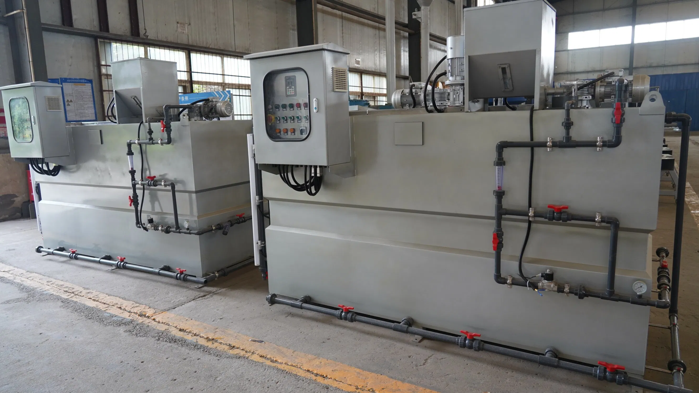 Auto Polymer Preparation Unit Chlorine Dosing System with Stable Treatment Capacity
