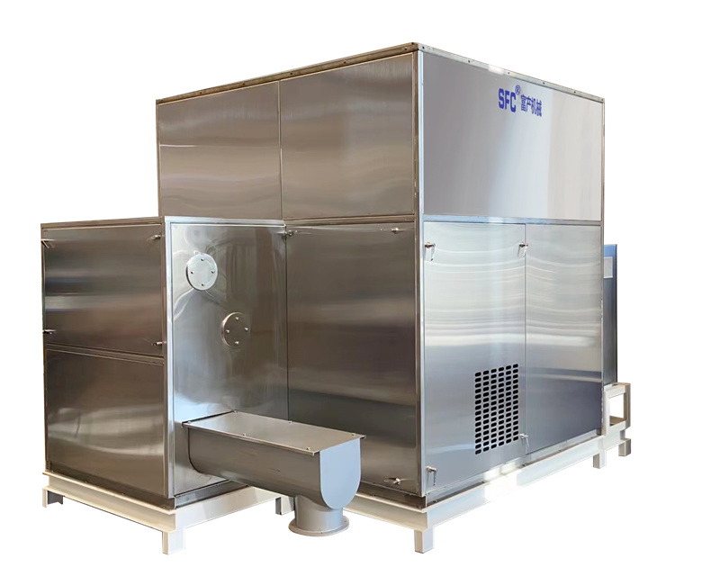 Advanced Sludge Dryer Machine Featuring SS316L Components and Siti Reducer System