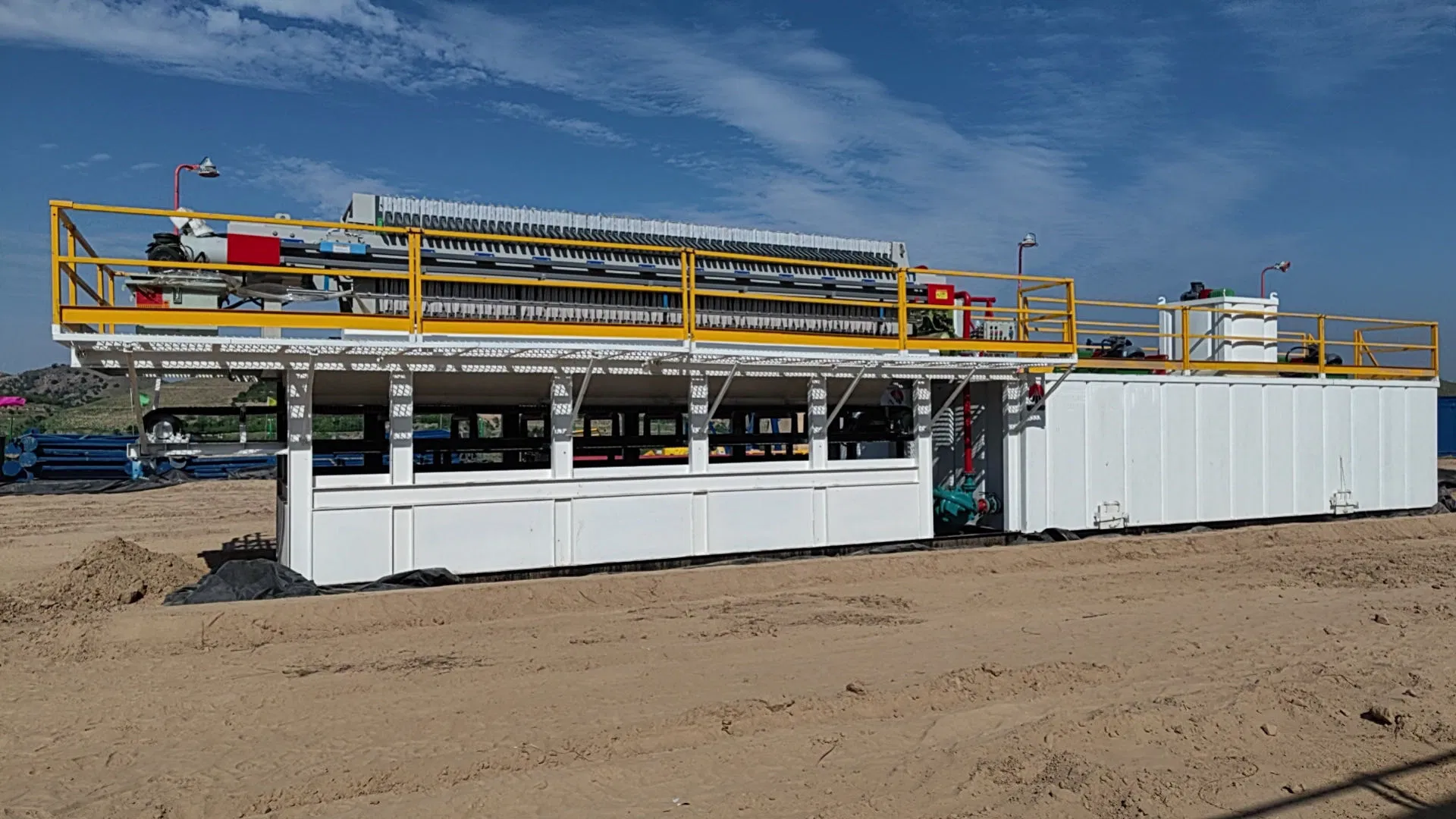 Waste Treatment System Mud Non Landing System Sludge Dewatering Filter Press