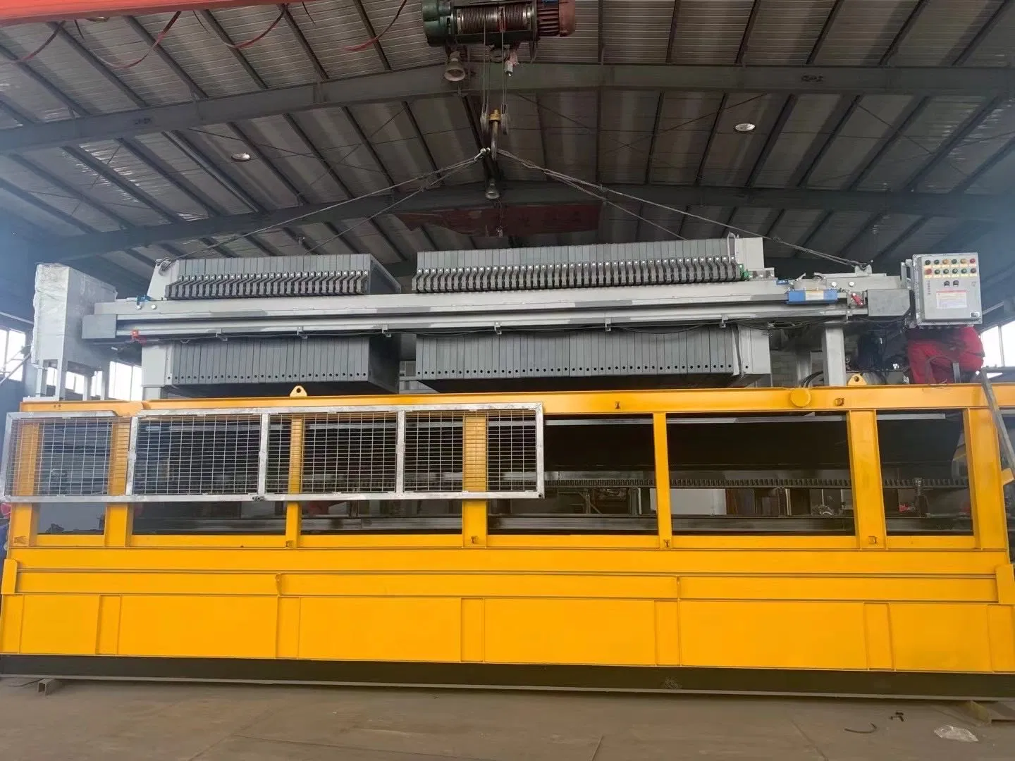 Waste Treatment System Mud Non Landing System Sludge Dewatering Filter Press