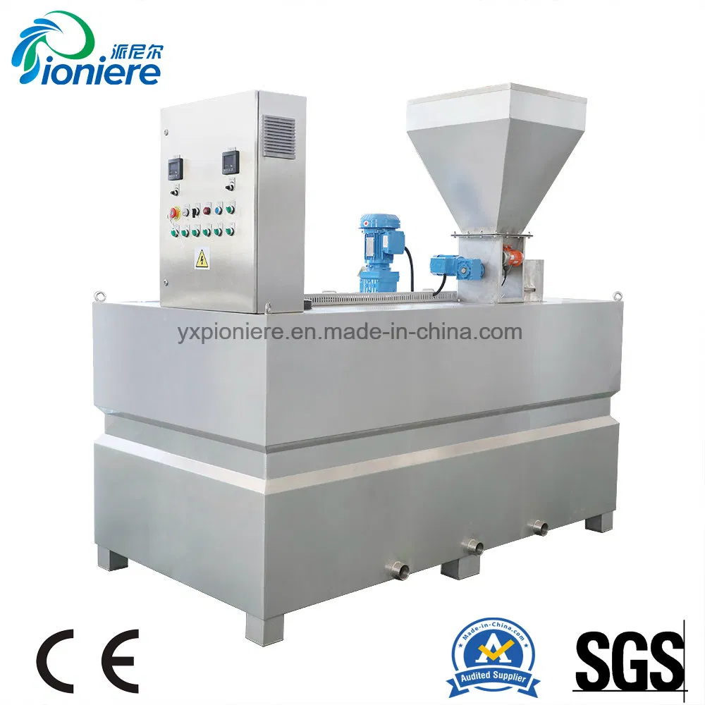 SS304 Sludge Treatment Polymer Preparation and Dosing System for Water Purification and Dewatering