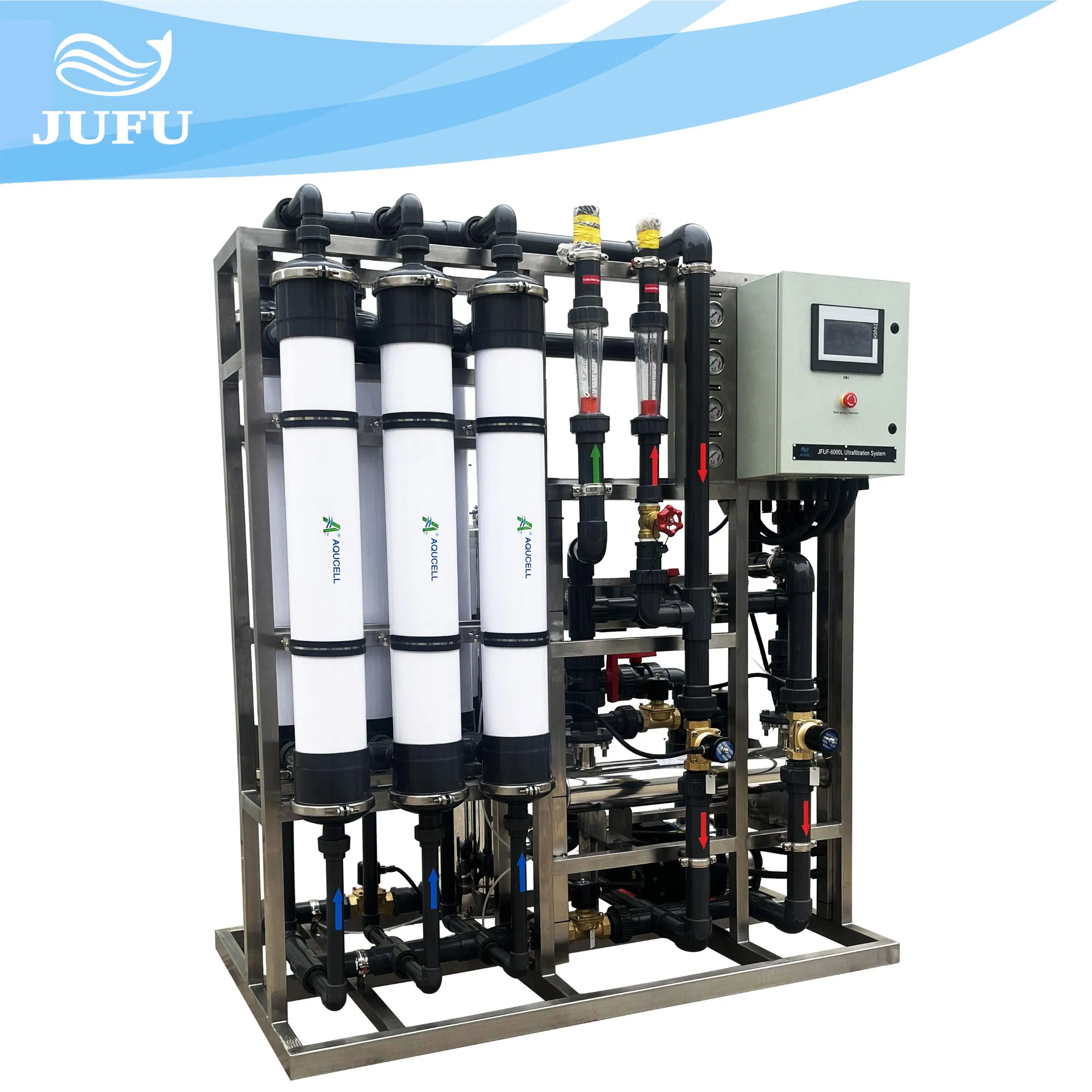 Mineral Water Production Machine Ultrafiltration Membrane Water Filtration System UV UF Water Treatment System