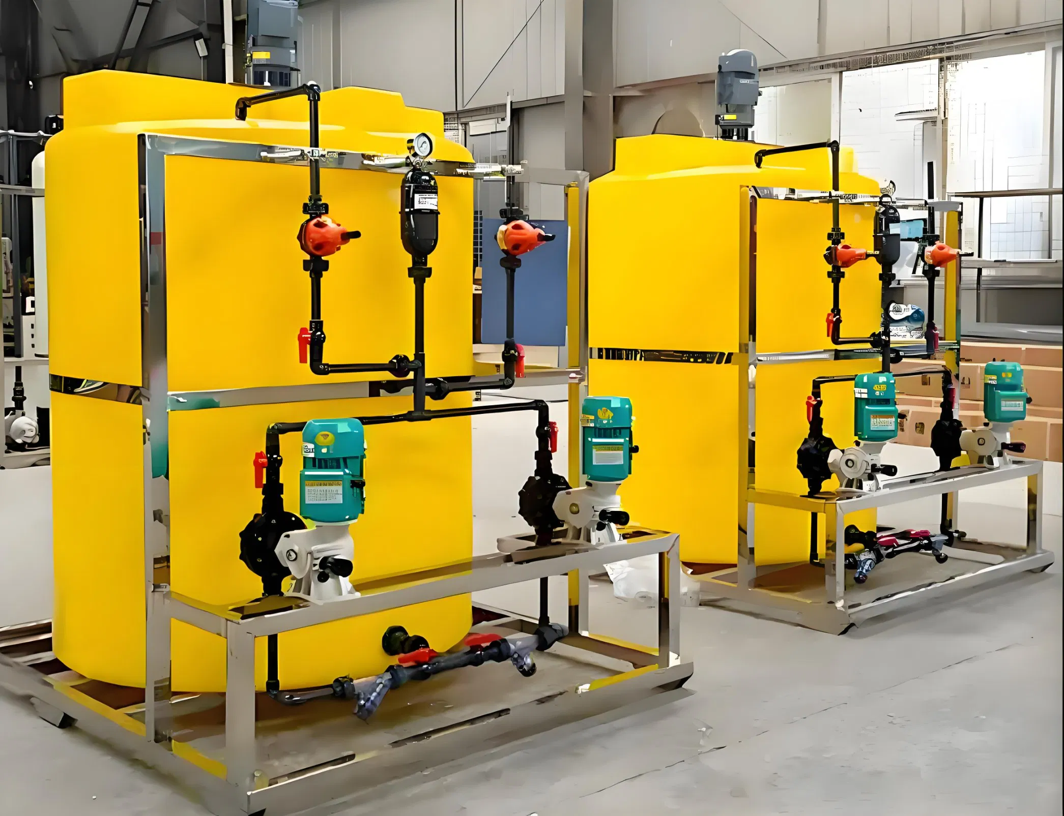 PAC/Carbon Dosing Apparatus for Polymer System