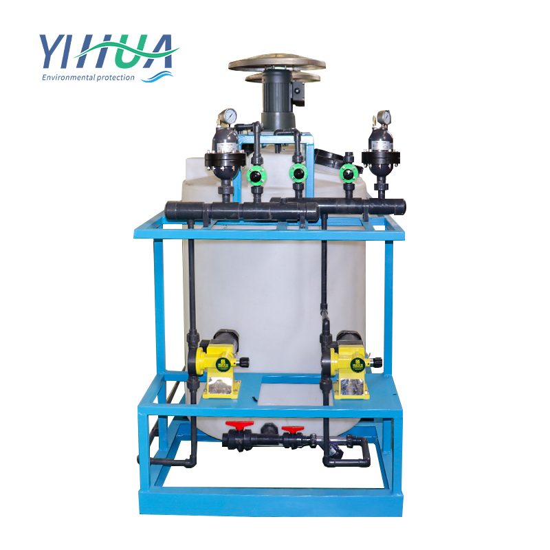 Digital pH Adjustment Dosing Unit with Flow Meter Integration