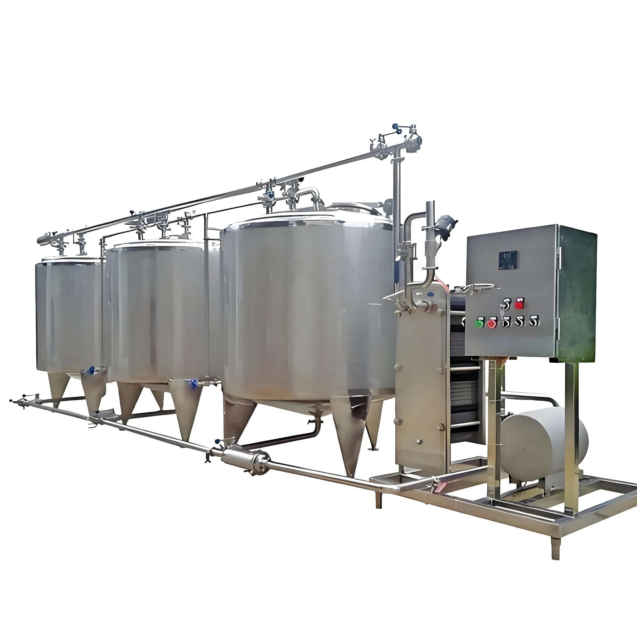 Food Grade Beverage Production Line CIP System
