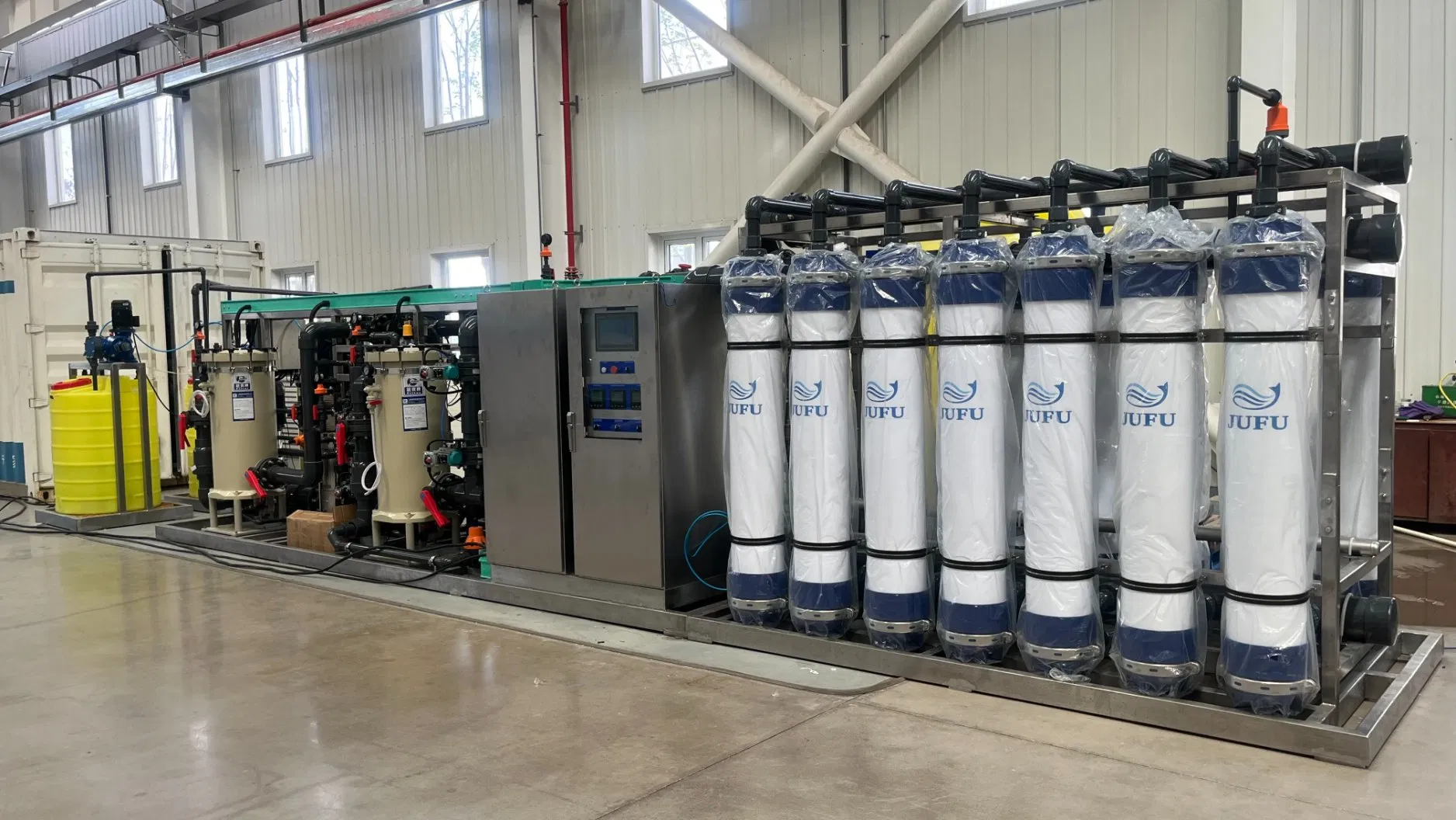 40tph UF Ultrafiltration Industrial Water Filter System for Wastewater Treatment