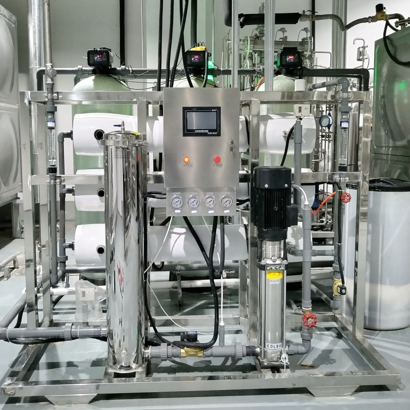 Commercial RO Membrane Filtration Reverse Osmosis Deionized Pure Water Treatment Cleaning System