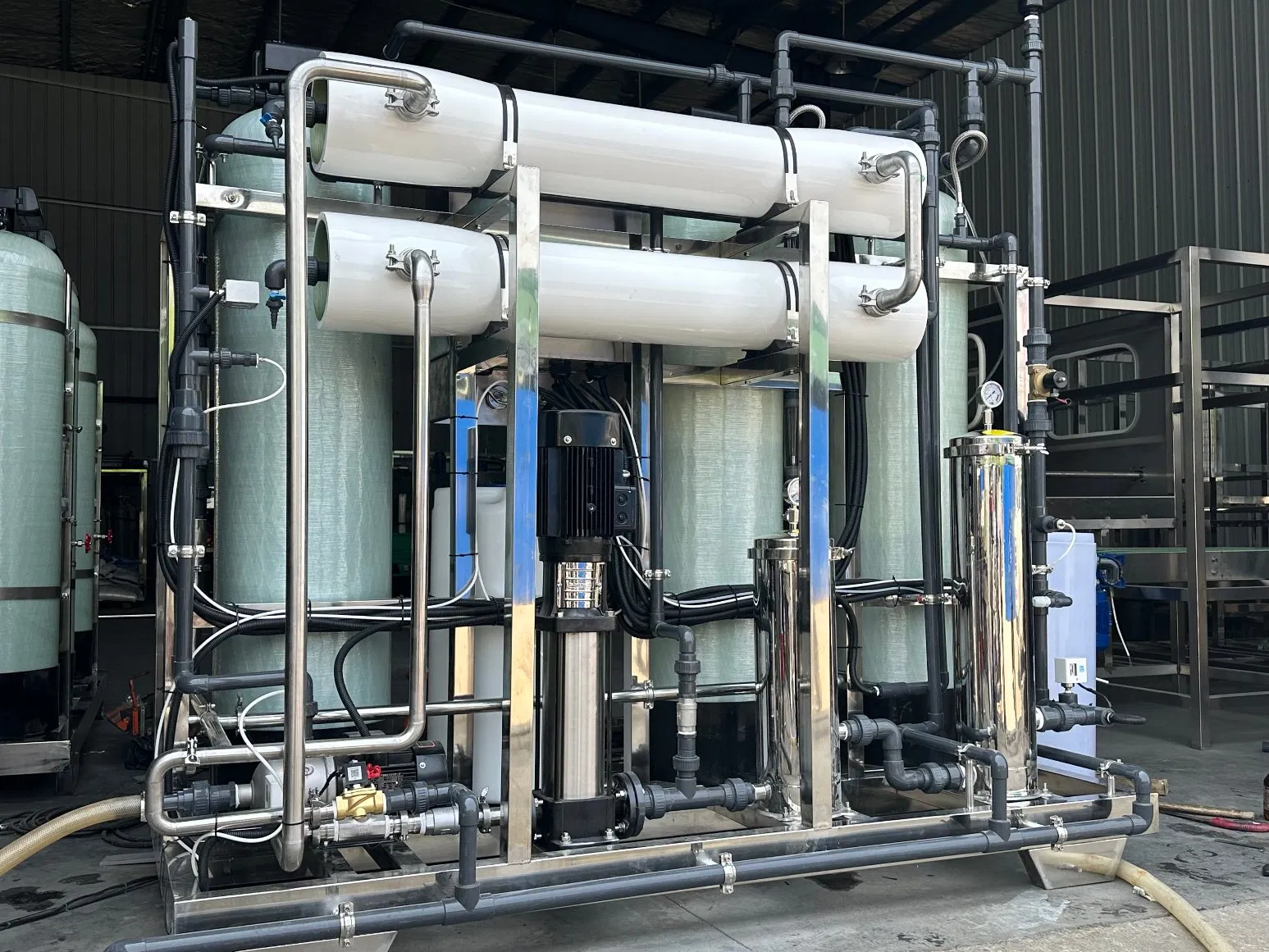 1000lph 2000lph RO Water Treatment Plant Drinking Water Treatment System Reverse Osmosis Water Purifier