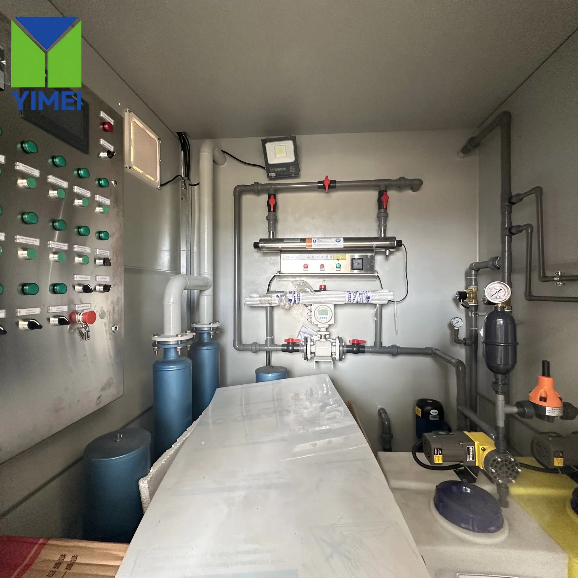 Industrial Wastewater Treatment System Featuring Mbr and Mbbr Processes