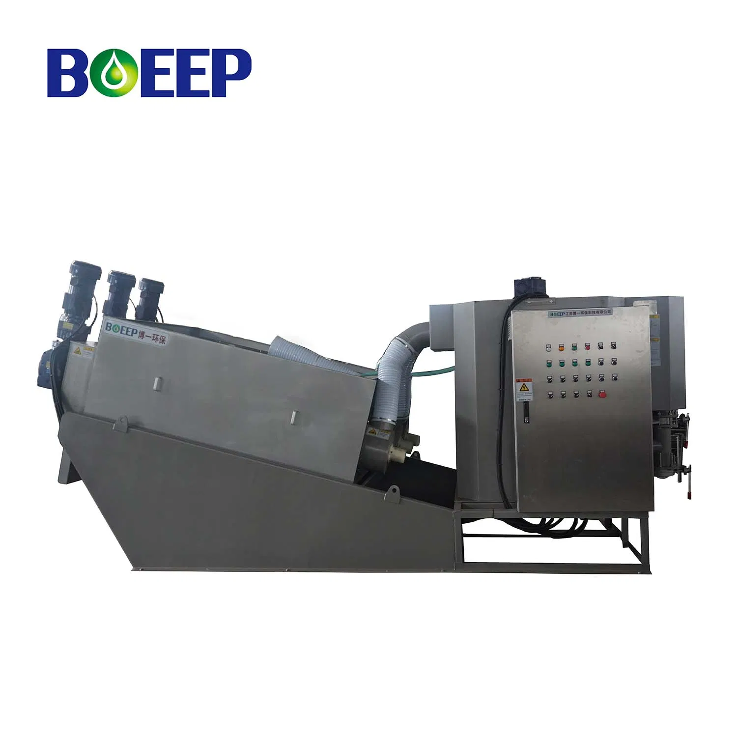 Water Treatment Process Sludge Dewatering System with Good Thickening Methods