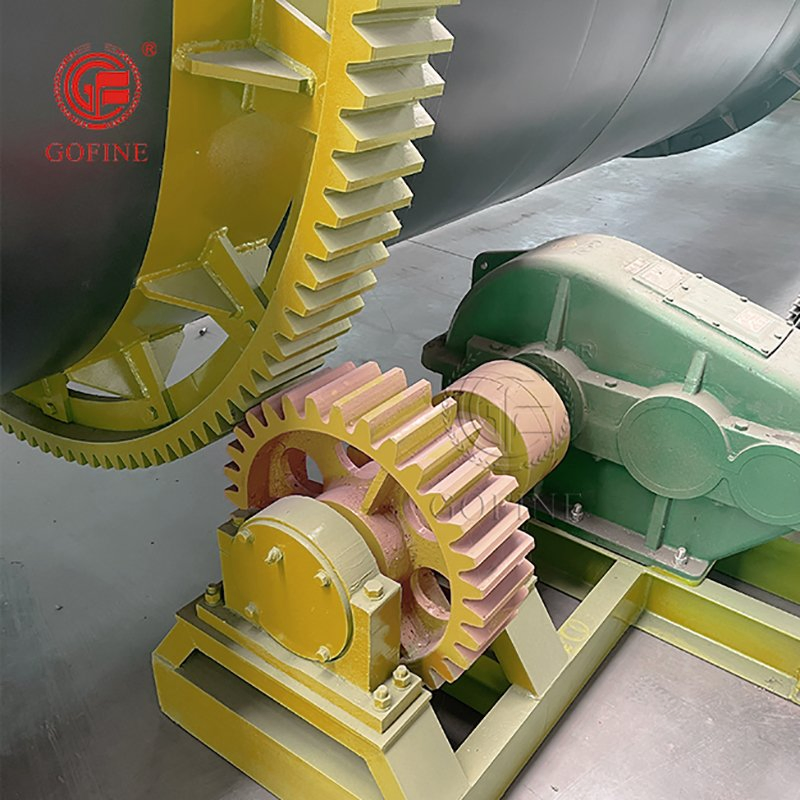 Combined Rotary Sludge Drying System for Bio Slag Organic Fertilizer Production