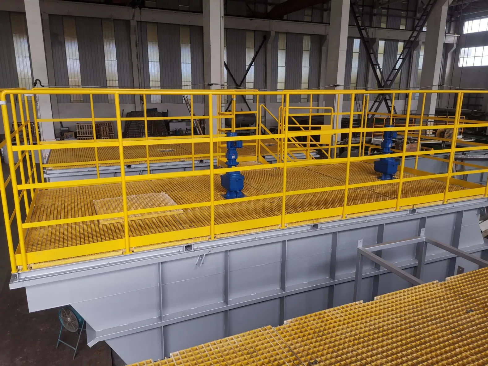 Sedimentation Dissolved Air Flotation System Machinery Processing Wastewater Daf Unit with Inclined Plate Clarifier Tank