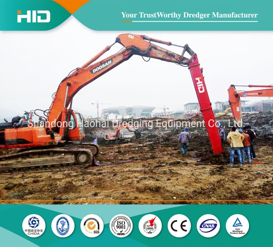 Sludge/Mud Solidification System for Dredging Discharge Pond Construction
