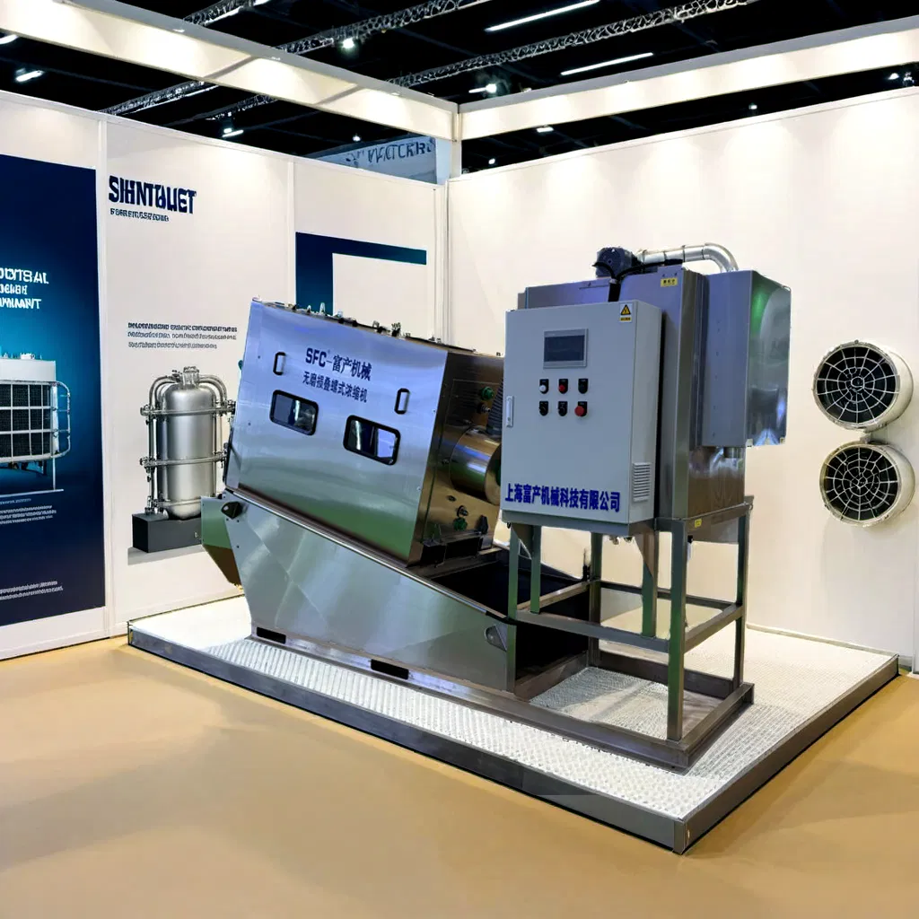 Durable Screw Press Featuring SS316L Components and Siti Reducer System