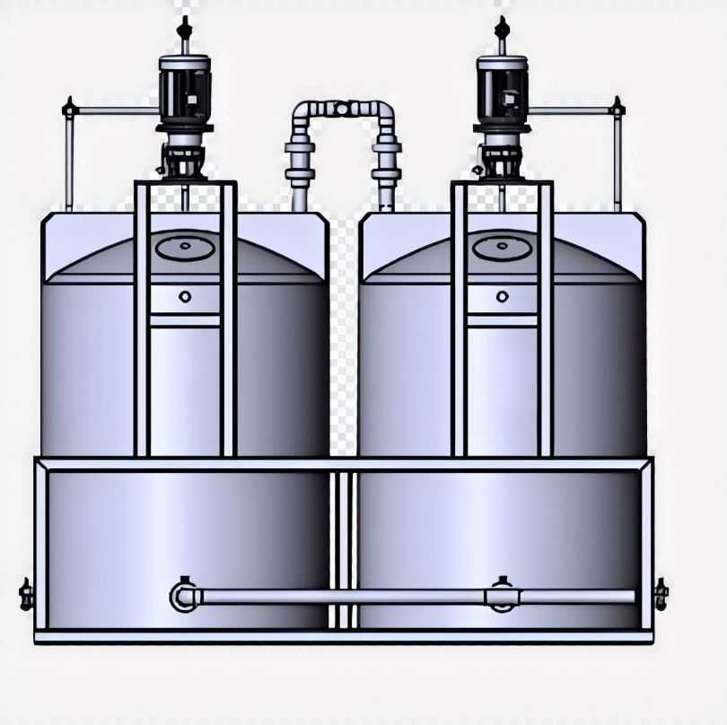PAC/Carbon Dosing Apparatus for Polymer System