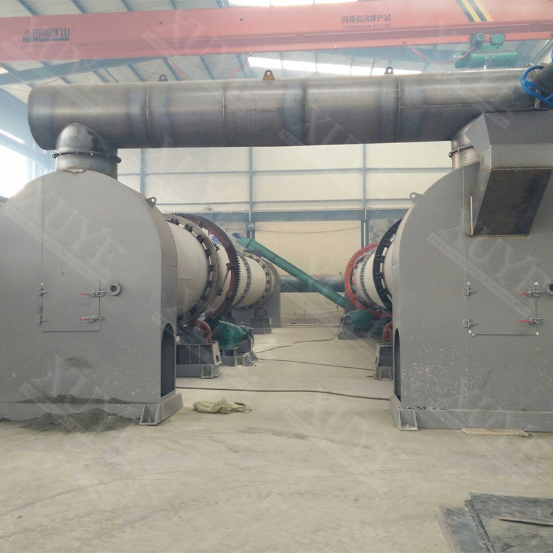 Paddle Stirring City Sludge Rotary Dryer Sludge Drying System