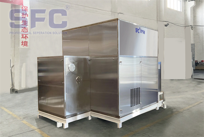 Advanced Sludge Dryer Machine Featuring SS316L Components and Siti Reducer System