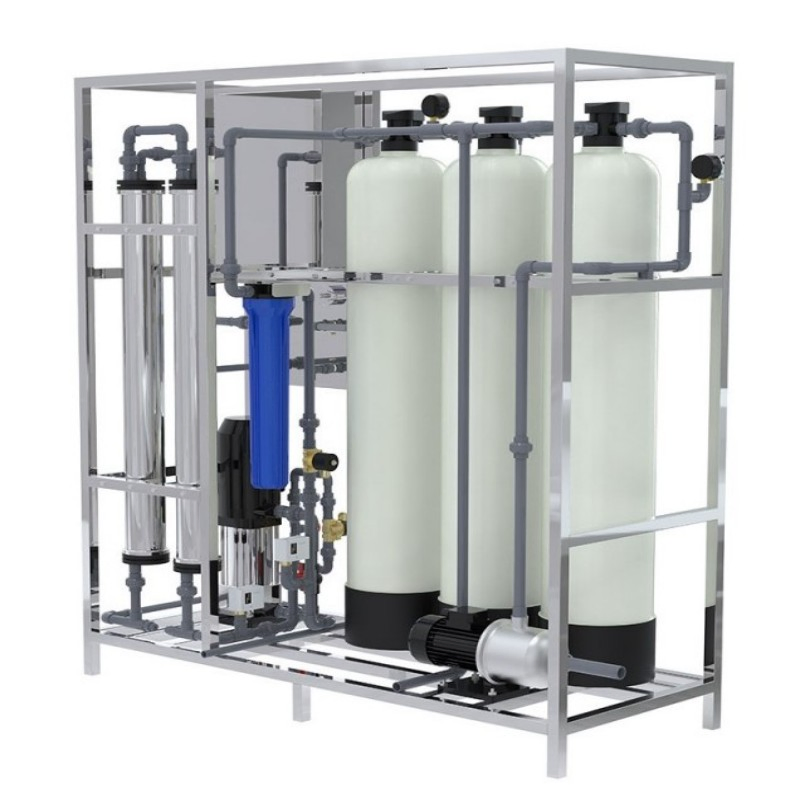 High-Efficiency 2000 Lph Automatic RO System for Boiler Water
