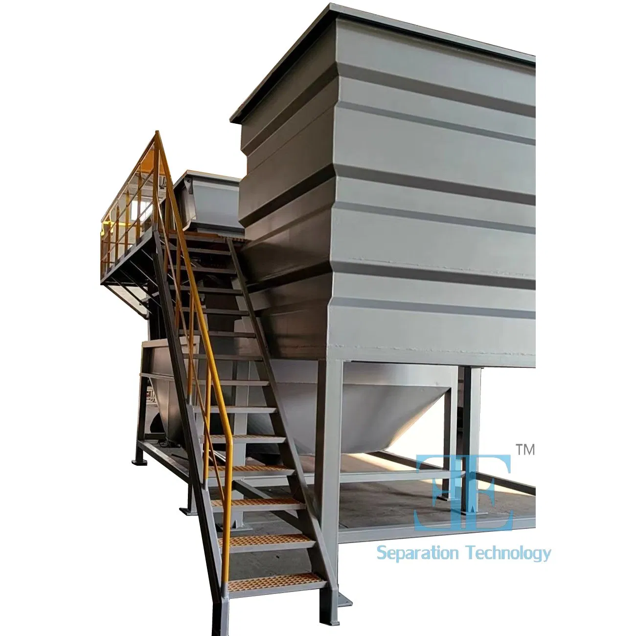 Lamella Clarifier Sludge Thickening System with Inclined Plate Clarifier for Solid Liquide Separator of Biogaz