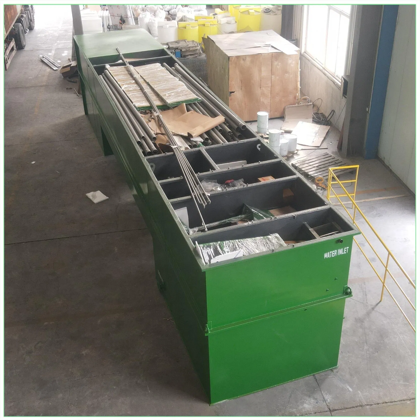 Pre Ttreatment Lamella Clarifier Sludge Thickening System with Inclined Plate Clarifier for Solid Liquide Separator of Biogas