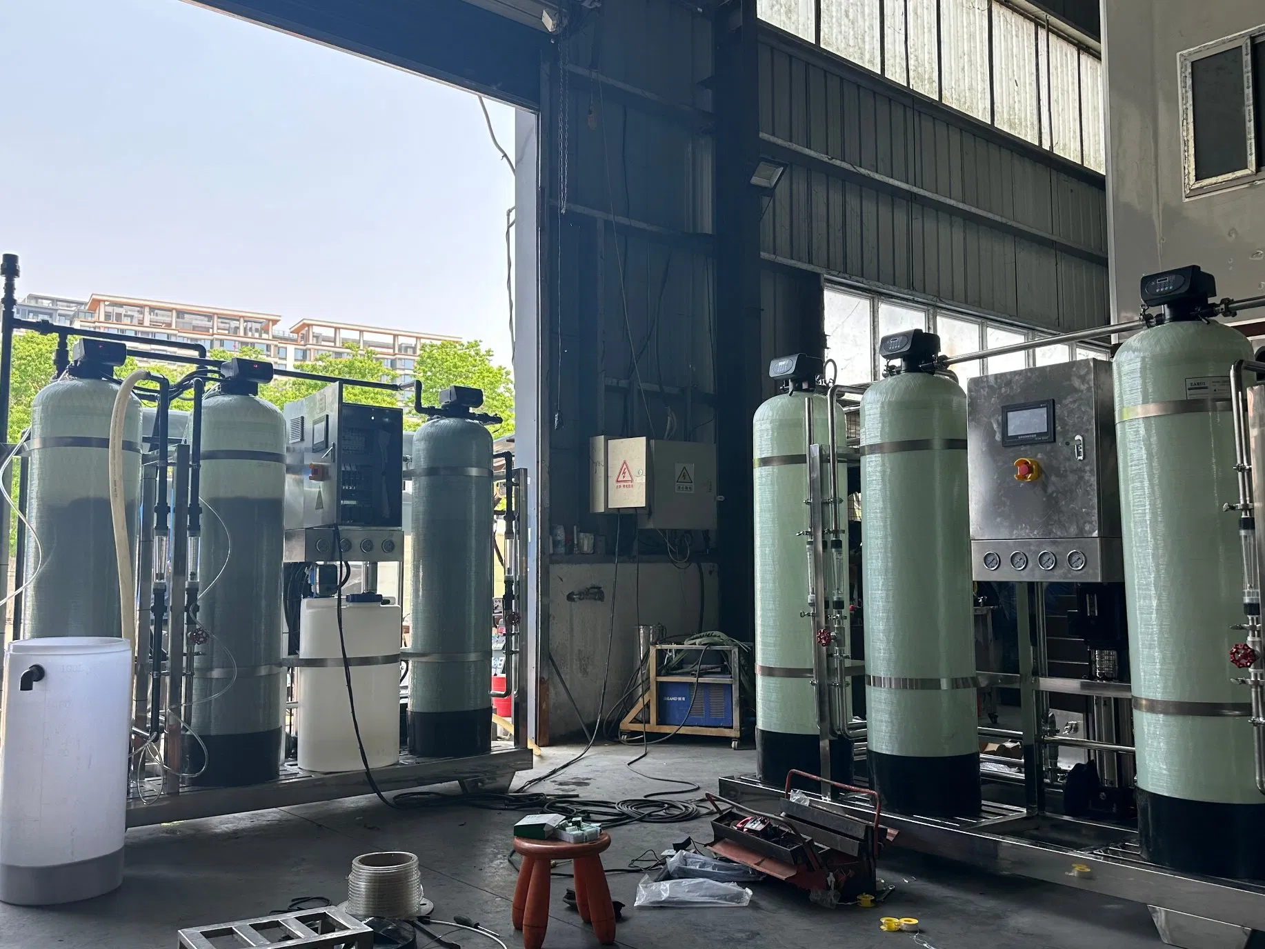 1000lph 2000lph RO Water Treatment Plant Drinking Water Treatment System Reverse Osmosis Water Purifier