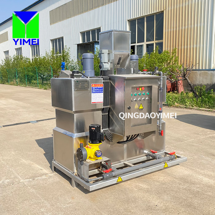 Automatic Polymer Dosing Unit Chemical Polymer Feeding Mixing and Flocculation System
