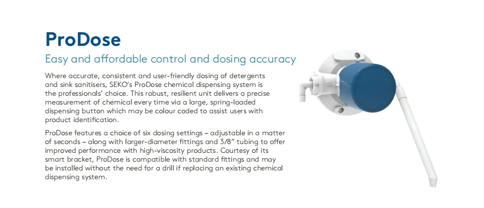 Seko Prodose System Overview