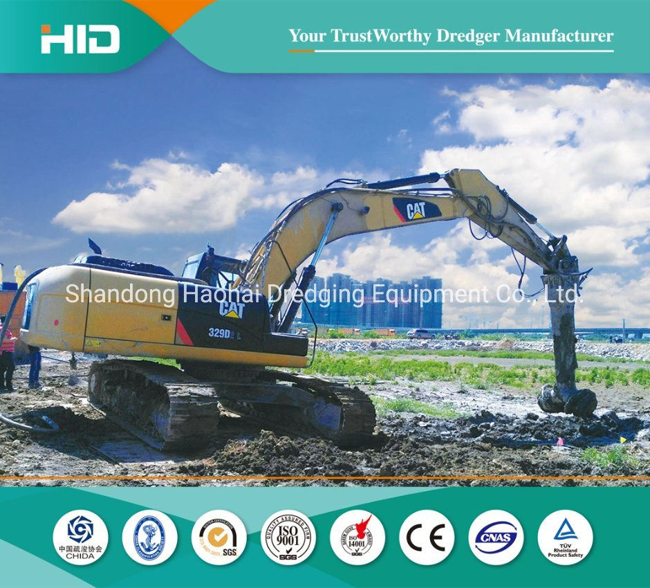 Sludge/Mud Solidification System for Dredging Discharge Pond Construction