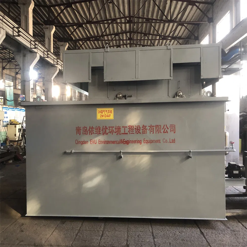 Dissolved Air Flotation System That Instead of Air Dissolving Tube, Hydro Cyclone Technology Is Used to Dissolve Air in Water with Ratio of 1: 1