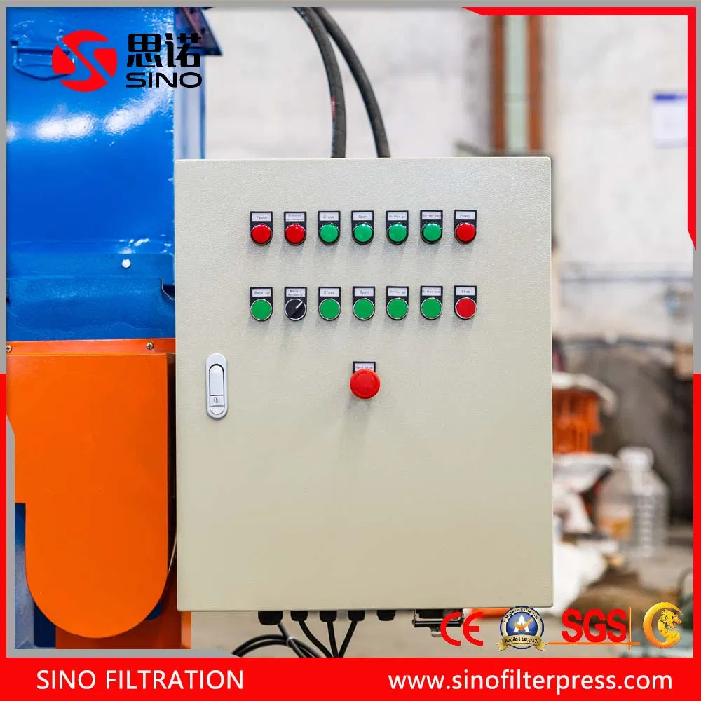 Filter Press System for Sludge Treatment