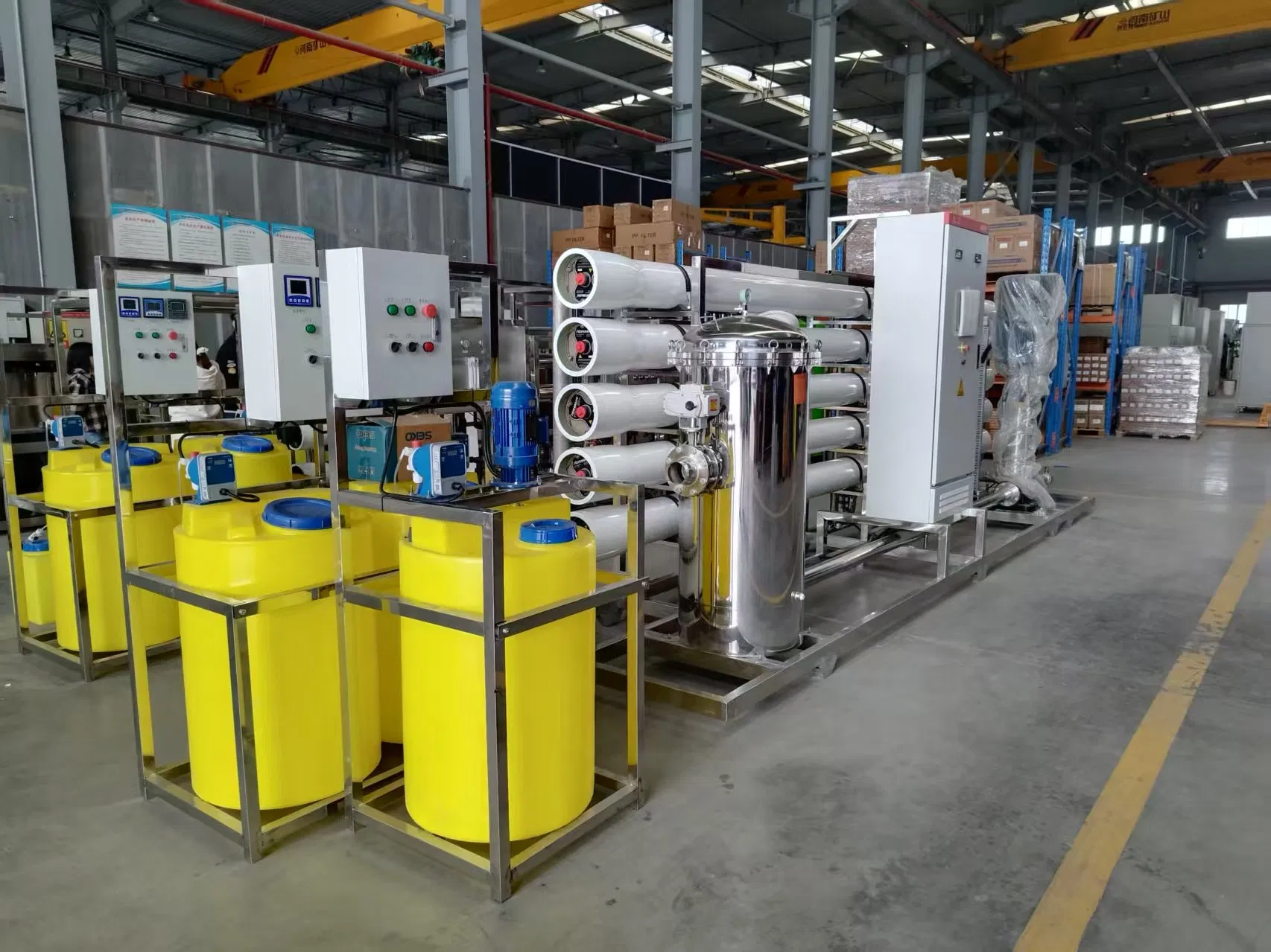 Automatic Chemical Feeding Dosing System for Waste Water Treatment.