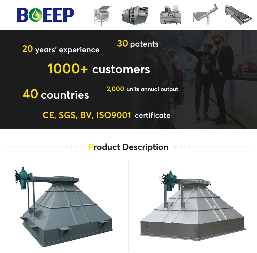 Sludge Cake Hopper Equipment