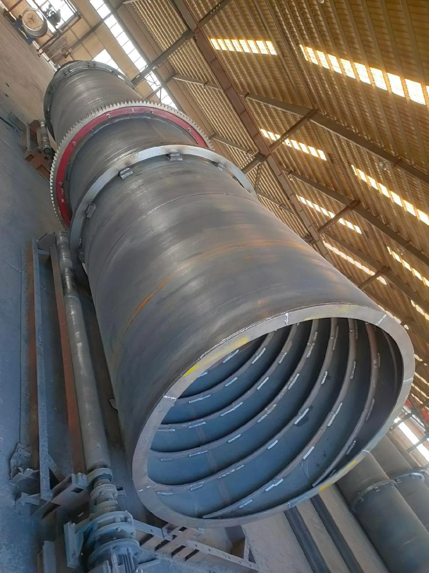 Complete Rotary Drum Drying System for Mining Plant