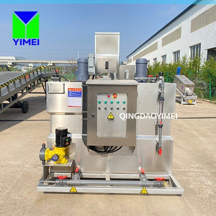 Automatic Polymer Dosing Unit Chemical Polymer Feeding Mixing and Flocculation System