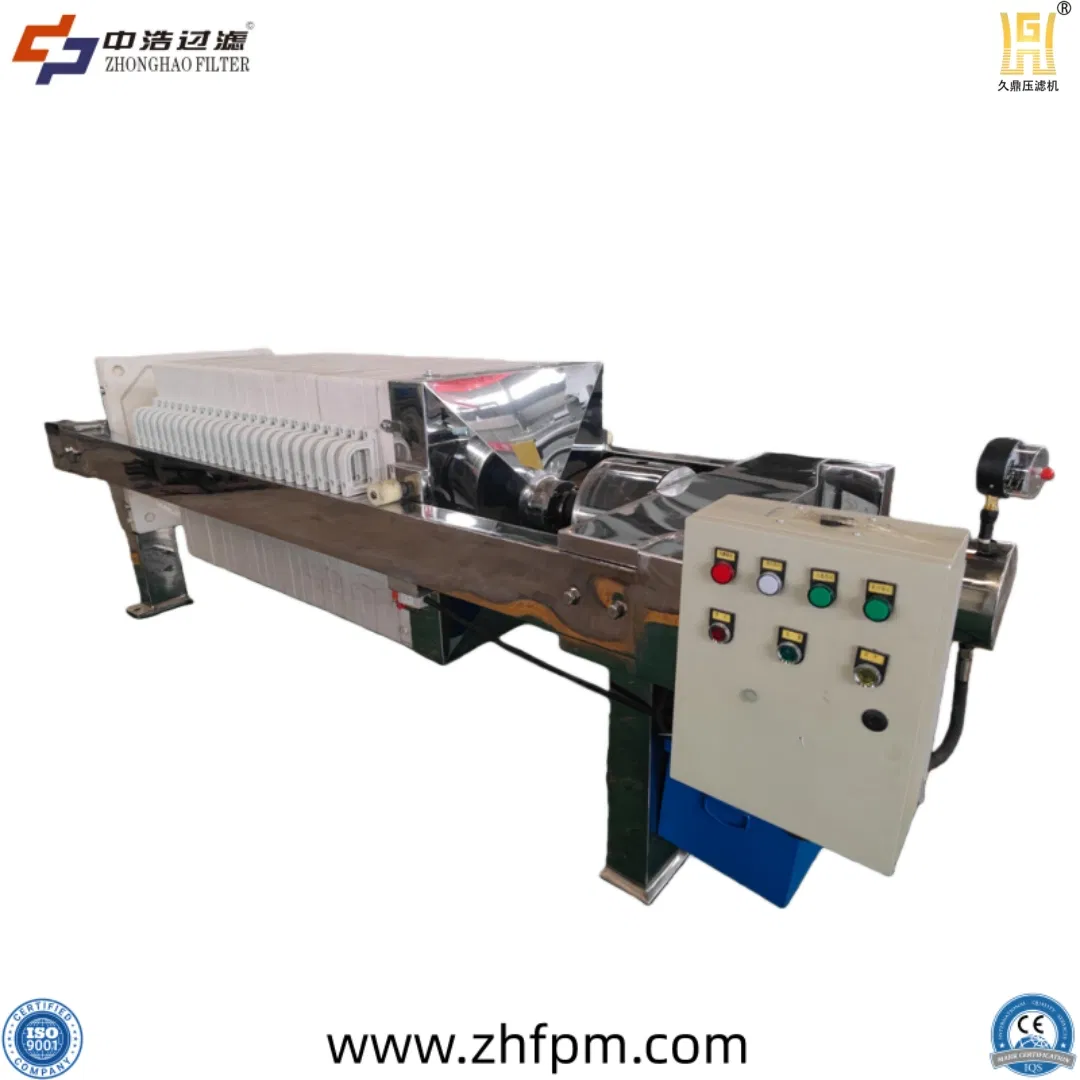 Automatic Filter Press Cloth Washing System with PLC Control for Sludge Dewatering