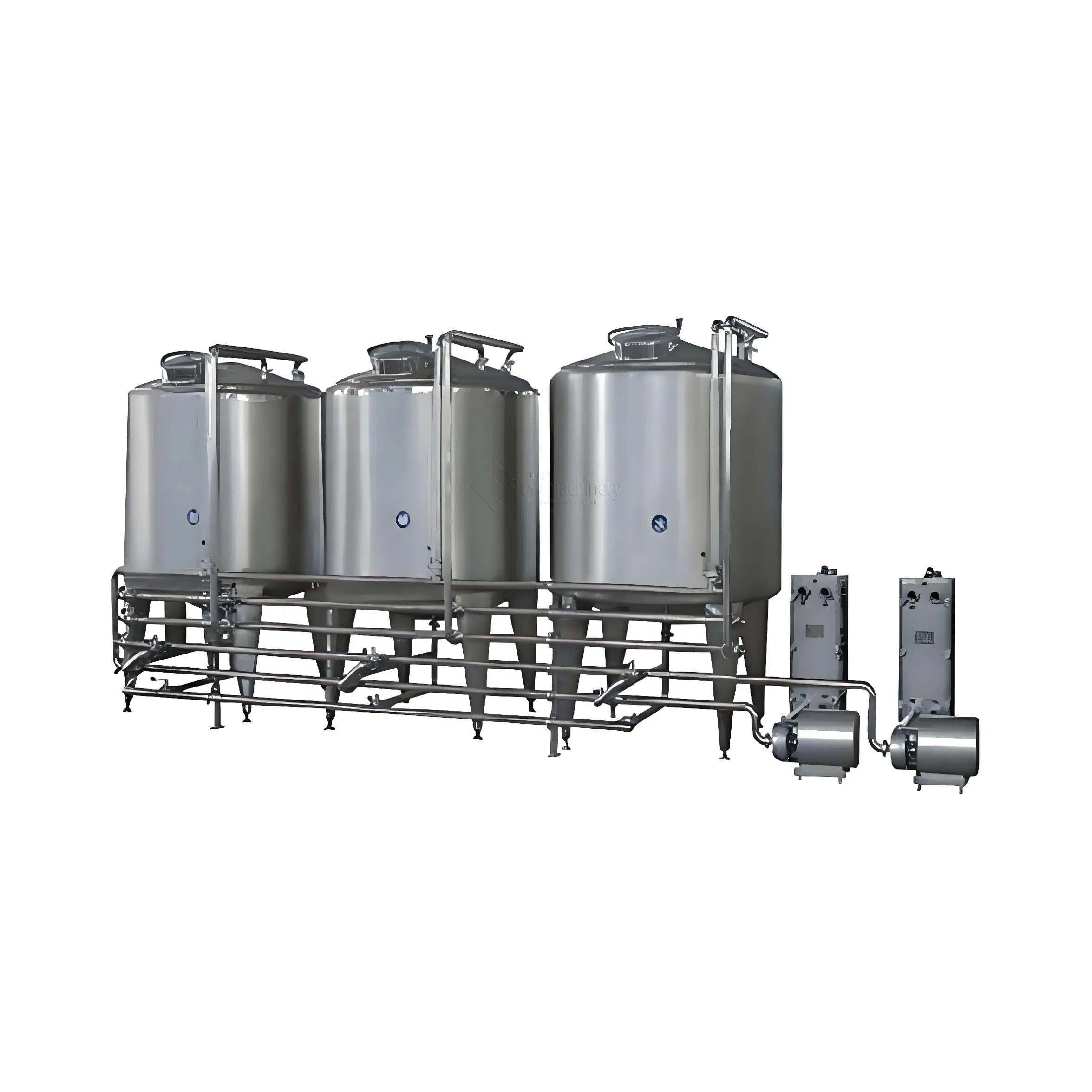Food Grade Beverage Production Line CIP System