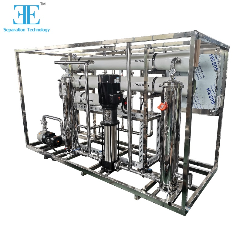 SUS304/316 Industrial PTFE Membrane RO/Reverse Osmosis System for Filtration/Container/Water Purification Equipment/Treatment