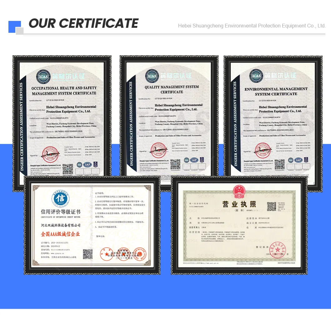 Certifications