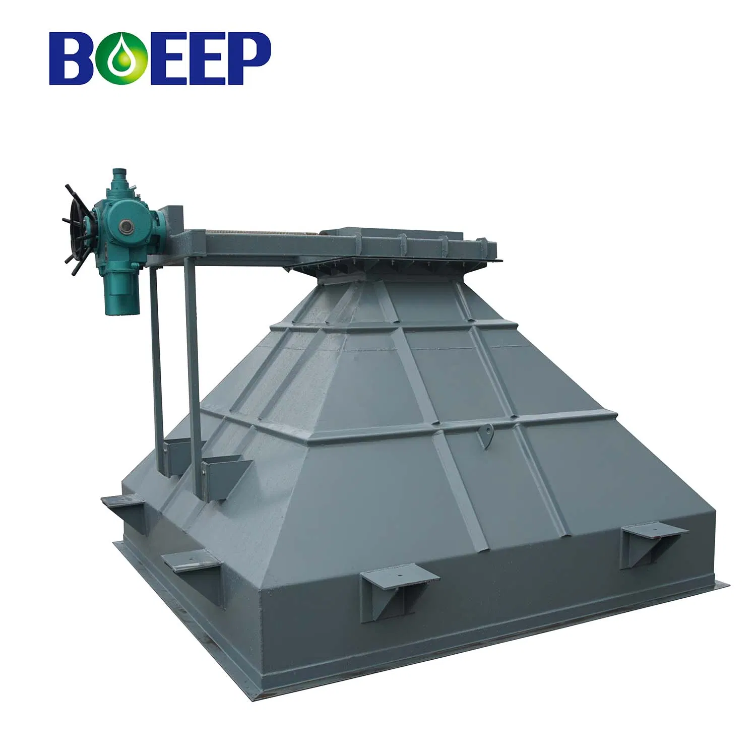 Automatically Stainless Steel Self-Cleaning Dewatering Sludge Cake Hopper Equipment