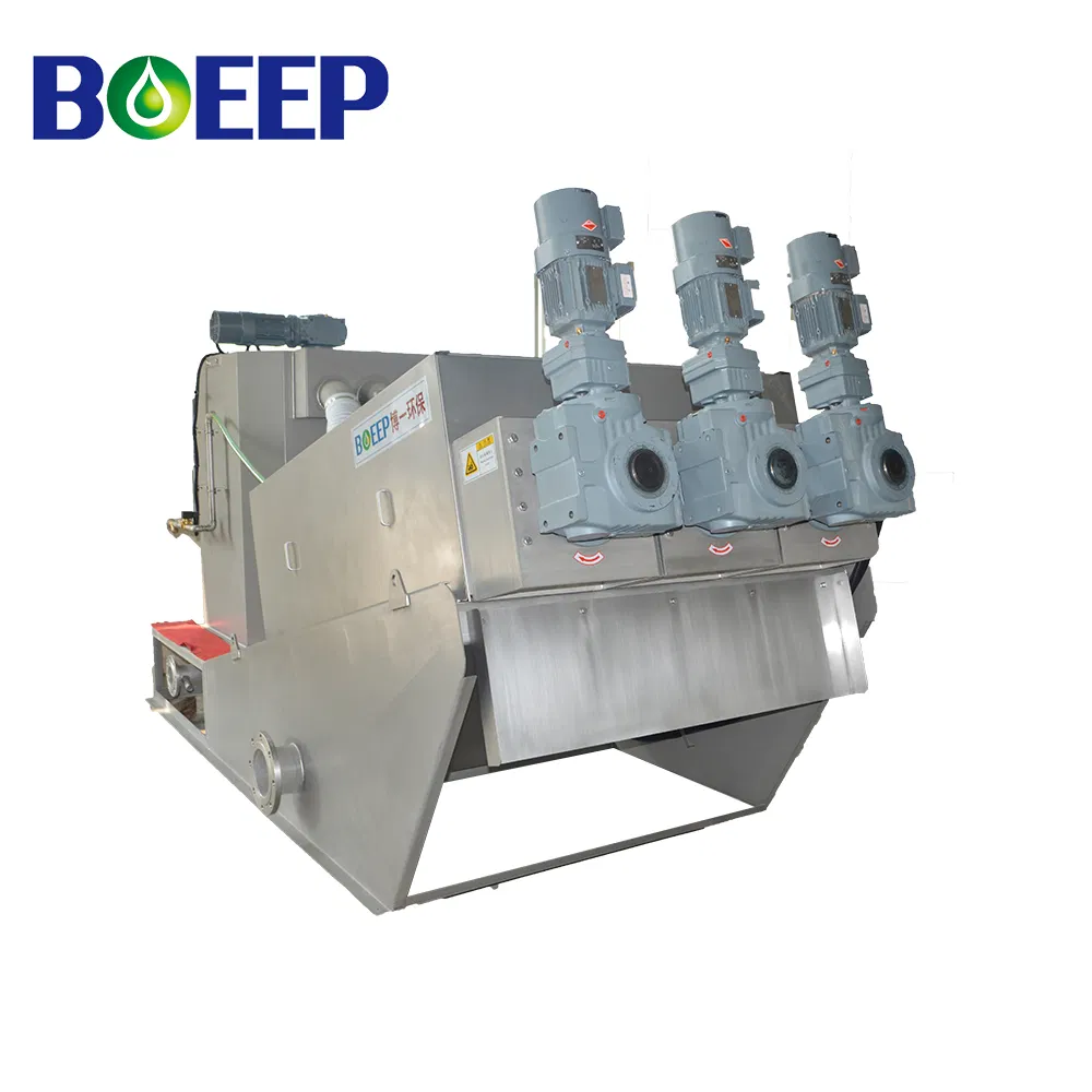 Effluent Water Treatment Products Multi-Disk Screw Press Sludge Handling System