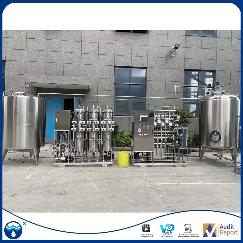 1000L/H Reverse Osmosis System Water Machine for Pure Drinking