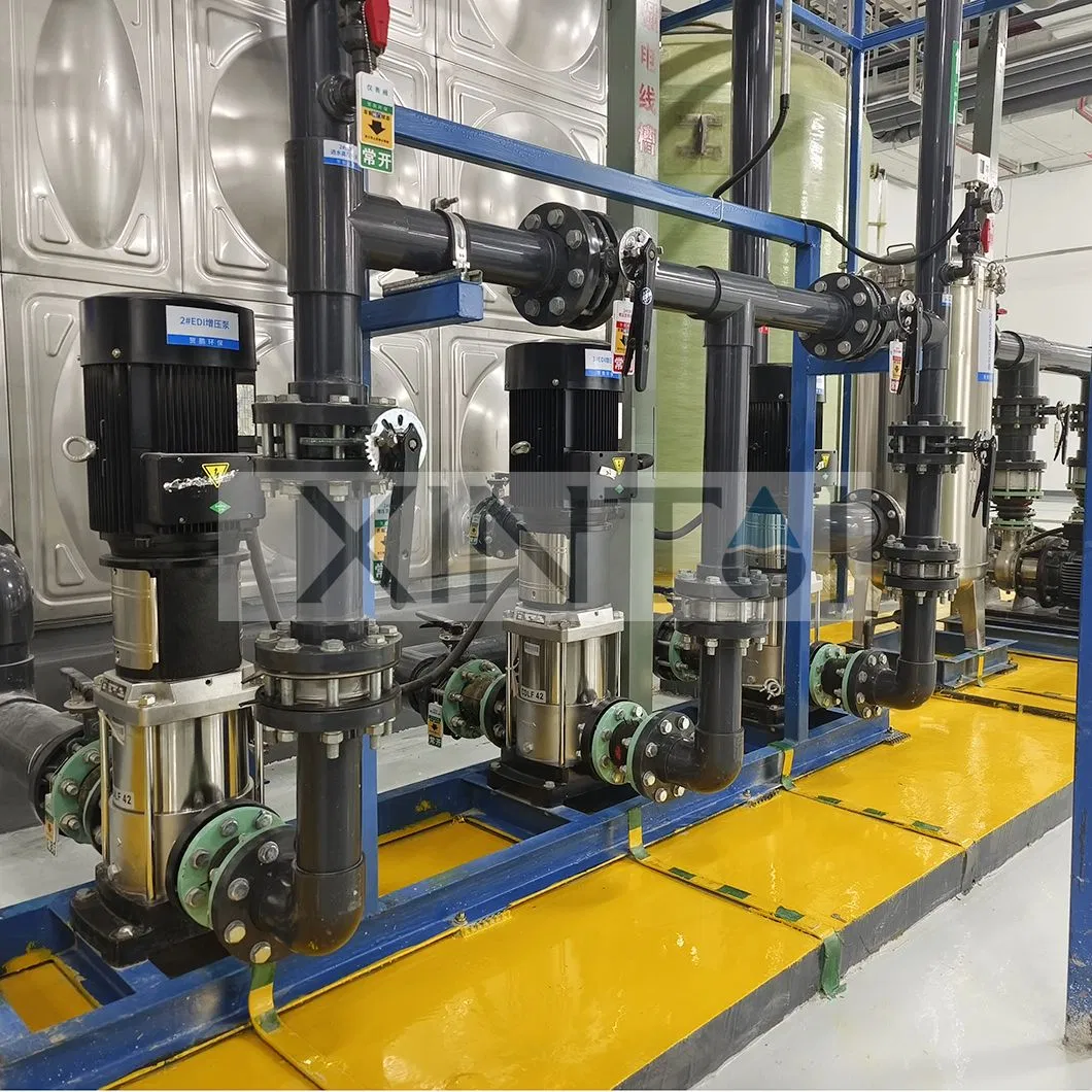 Industrial Wastewater Treatment and Purification EDI Tech. Sewage Water Purified RO System for Ultrapure Water