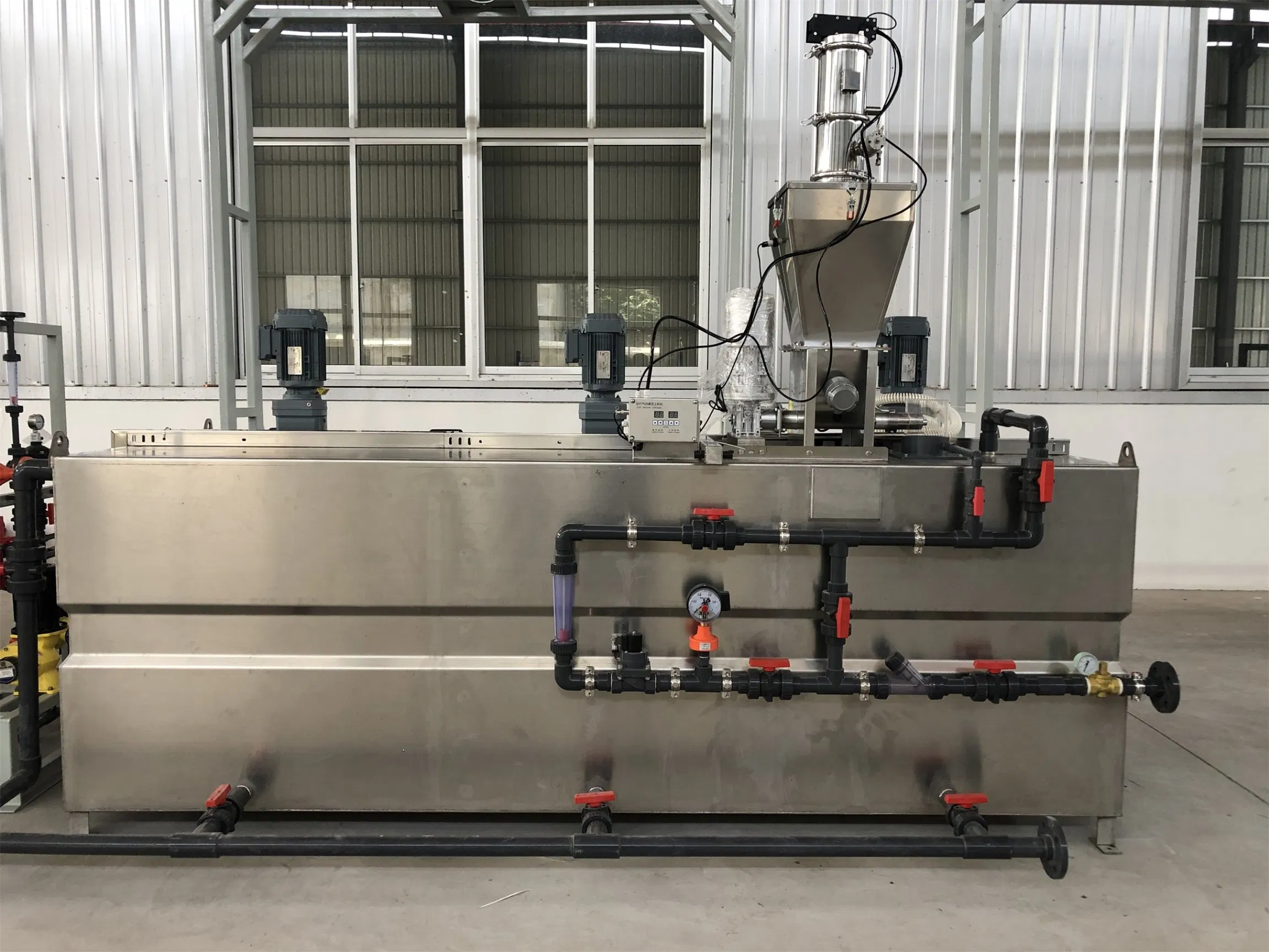 Auto Polymer Preparation Unit Chlorine Dosing System with Stable Treatment Capacity