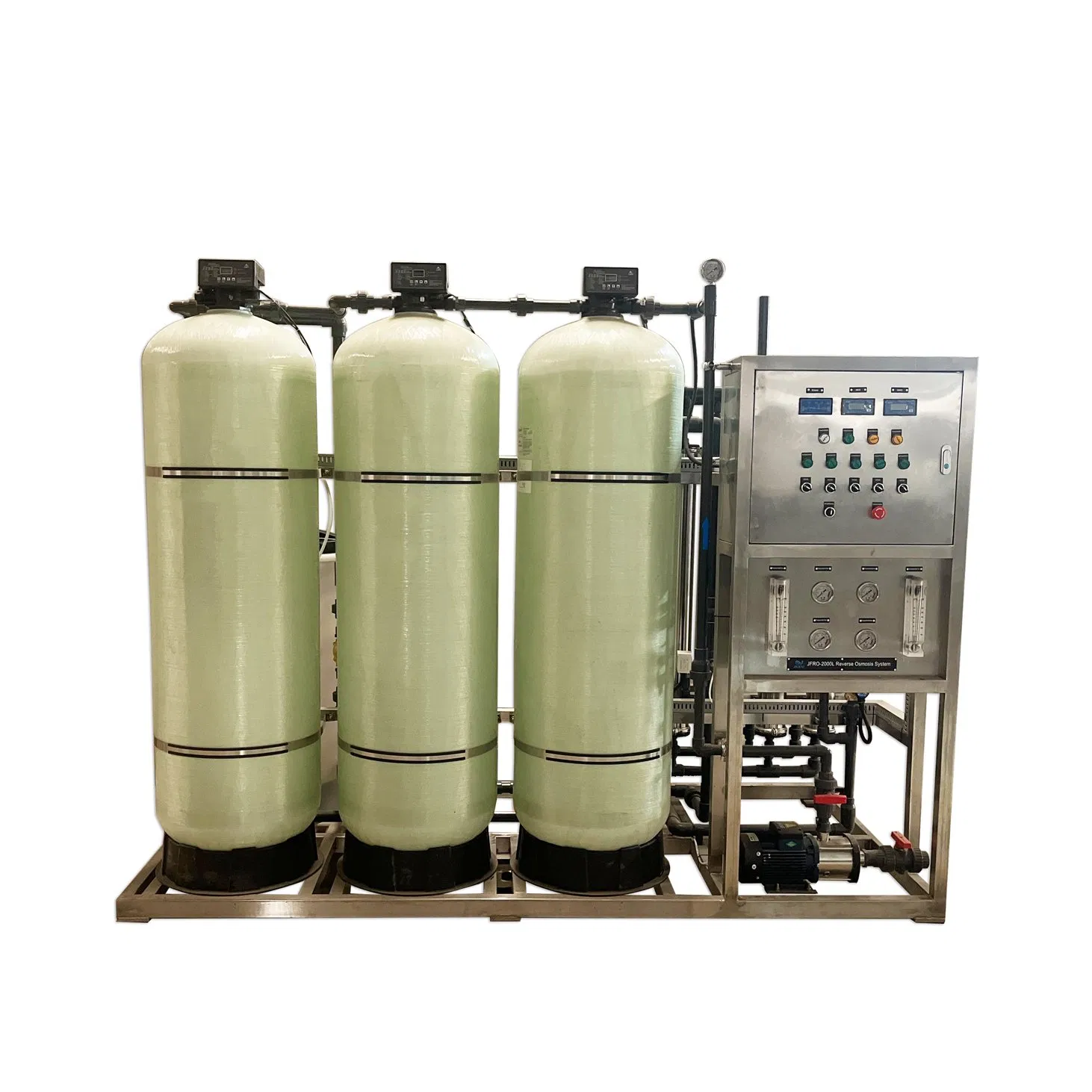 2000L/H Mineral Water Treatment Machine Reverse Osmosis System RO Drinking Water Filter Machine