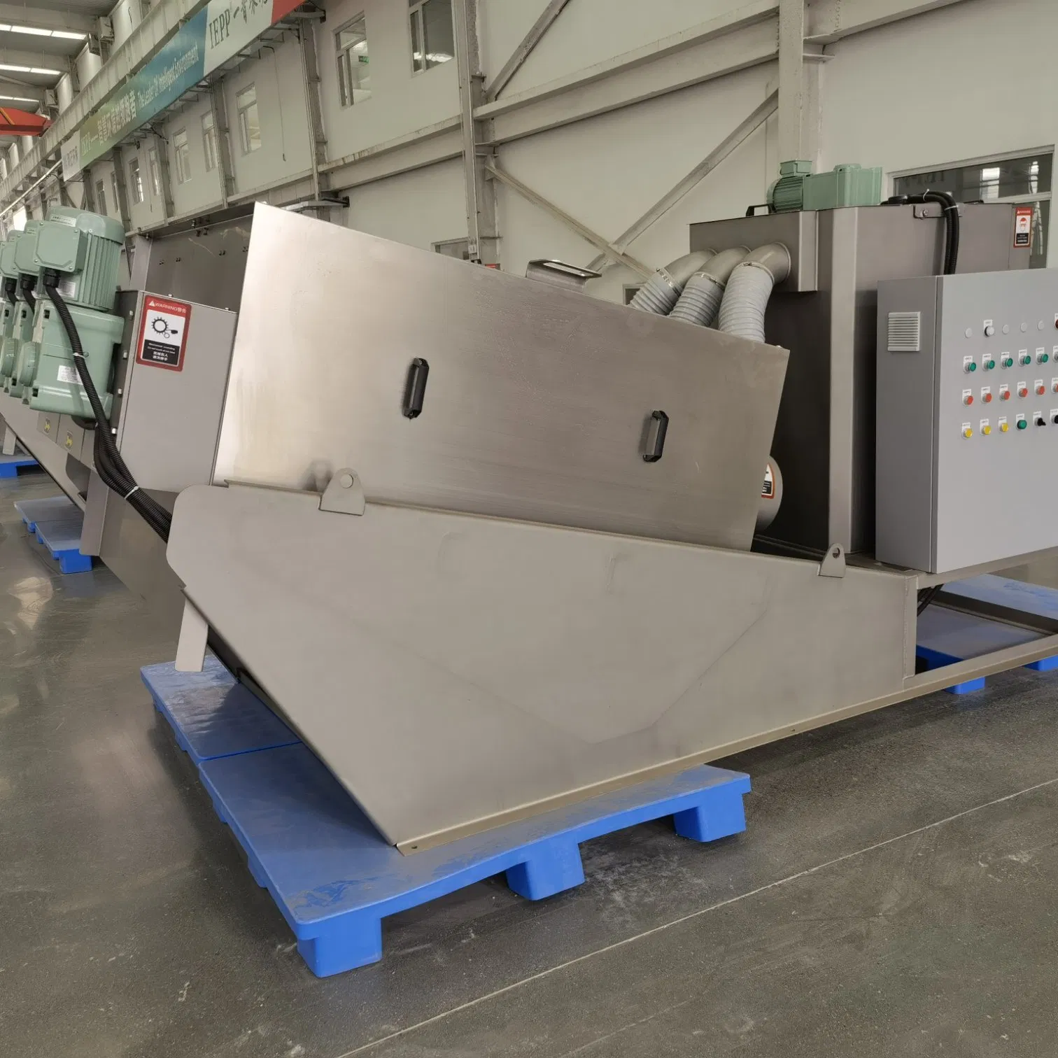 Dewatering Screw Press Sludge Treatment Equipment for Water Treatment