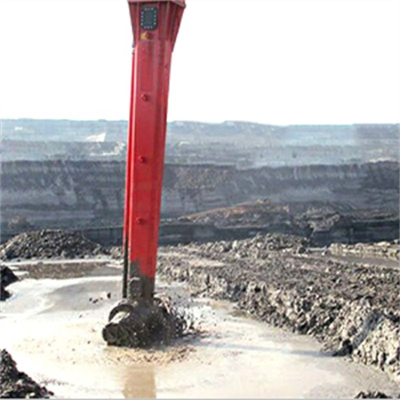 Robust Soil Stabilization System with Power Mixer Sewage Sludge Solidification Excavator-Mounted Mixing Head